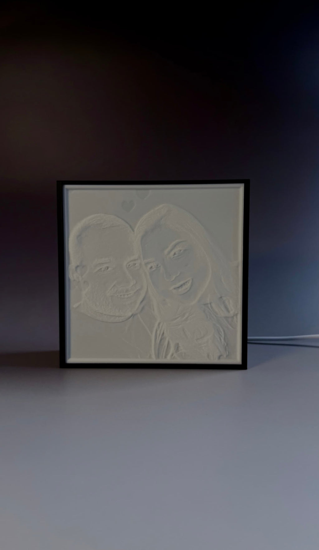Dein Foto als Lithophanie – Personalisiertes Lichtbild